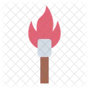 Torch Traditional Fire Icon