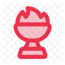Torch Olympic Fire Icon