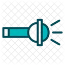 Torch Light Camping Equipment Icon