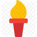 Torch Flaming Icon