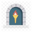Torch Flame Fire Icon