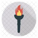 Torch Flame Light Icon