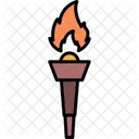 Torch Burn Dark Icon