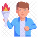 Torch Bearer  Icon