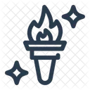 Torch Fire Light Icon