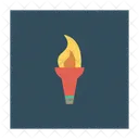 Camping Light Torch Icon