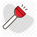 Torch Guiding Light Dark Symbol