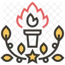 Torch Fire Award Icon