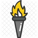 Jeux Olympiques Jeux Flamme Icône