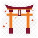 Torii Gate Sticker Icon