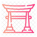 Torii Monuments Shinto Icon