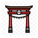 Torii Gate Shintoism Icon