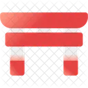 Torii Gate Landmark Japan Icon