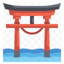 Torii Gate Japan Shinto Icon