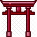 Torii Gate Torii Monument Icon