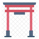 Torii Gate Sakura Festival Icon