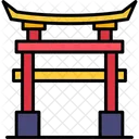 Torii Gate Asia Gate Icon