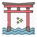 Torii Gate Japanese Gate Landmark Icon