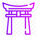 Torii Gate Asia Japan Icon