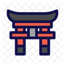 Torii Gate Japanese Gate Icon