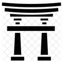 Torii Gate Gate Landmark Icon