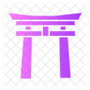 Torii Gate Asia Japan Icon