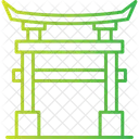 Torii Gate Asia Gate Icon