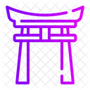 Torii Gate Asia Japan Icon