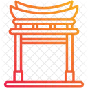 Torii Gate Landmark Japan Icon