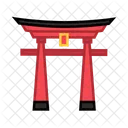 Torii Tor Wahrzeichen Symbol