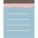 Notepad Torn Paper Icon