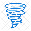 Icone Meteorologie Ligne Deux Couleurs Icon