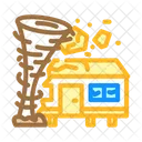 Tornado Mobile Home Icon