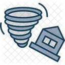 Tornado Hurricane Storm Icon