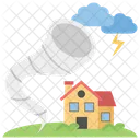 Tornado Natural Disaster Hurricane Icon