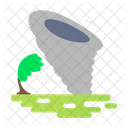 Tornado Sturm Zyklon Symbol