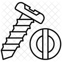 Tornillo Metal Perno Icono