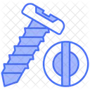 Tornillo Metal Perno Icono
