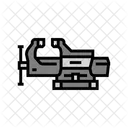 Torno de bancada com base giratória  Icon