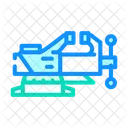 Torno de bancada com base giratória  Icon