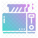 Torradeira Cafe Da Manha Torradas Ícone