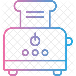 Torradeira de pão  Ícone