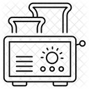 Torradeira Maquina De Torradas Eletronicos Ícone