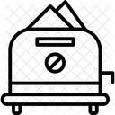 Eletronicos Torradeira Sanduiche Torradeira Fatia Ícone