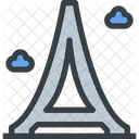 Torre Torre Eiffel Rascacielos Icono