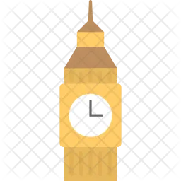 Torre big ben  Icono