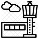 Torre De Controle Aeroporto Construcao Ícone