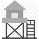 Socorrista Torre Seguridad Icono
