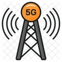 Senal Torre 5 G Icono