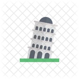 Torre de pisa  Ícone